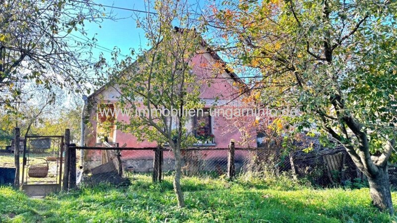 Tolna Vármegye: Bauernhaus im Kreis Tolna, mit großem Nebengebäude Tolna Vármegye: Bauernhaus im Kreis Tolna, mit großem Nebengebäude