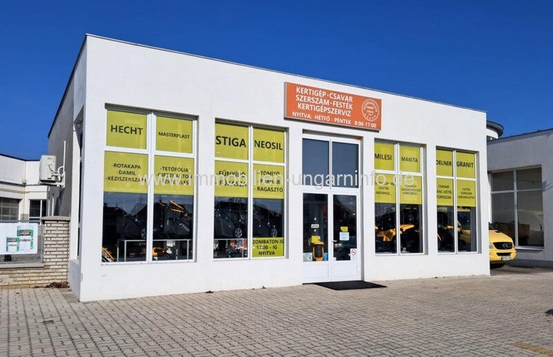 Somogy Vármegye: Geschäftsräume und Wohnung in einem zu verkaufen 