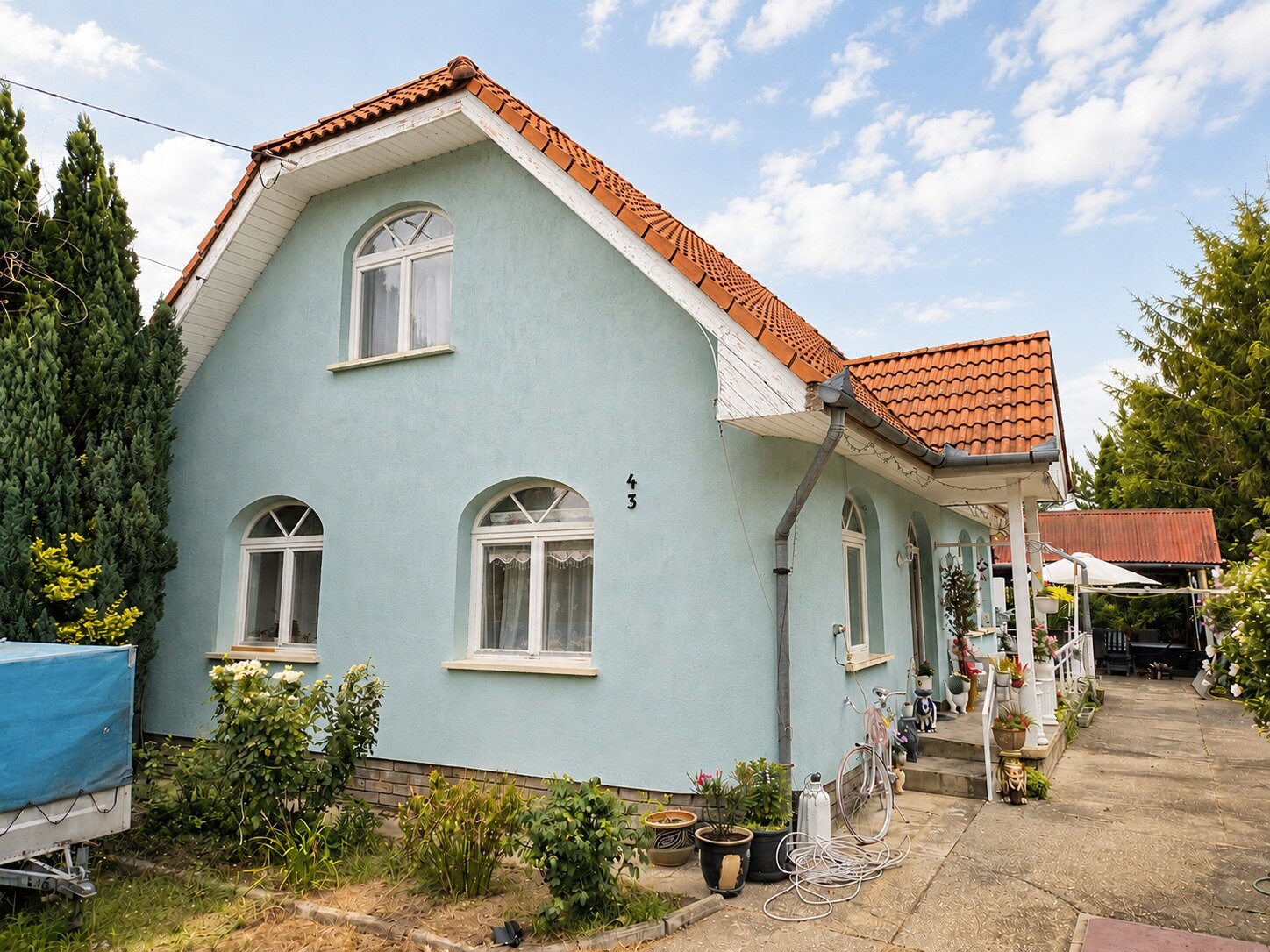 Marcali: Einfamilienhaus mit Gästeapartment in Marcali 