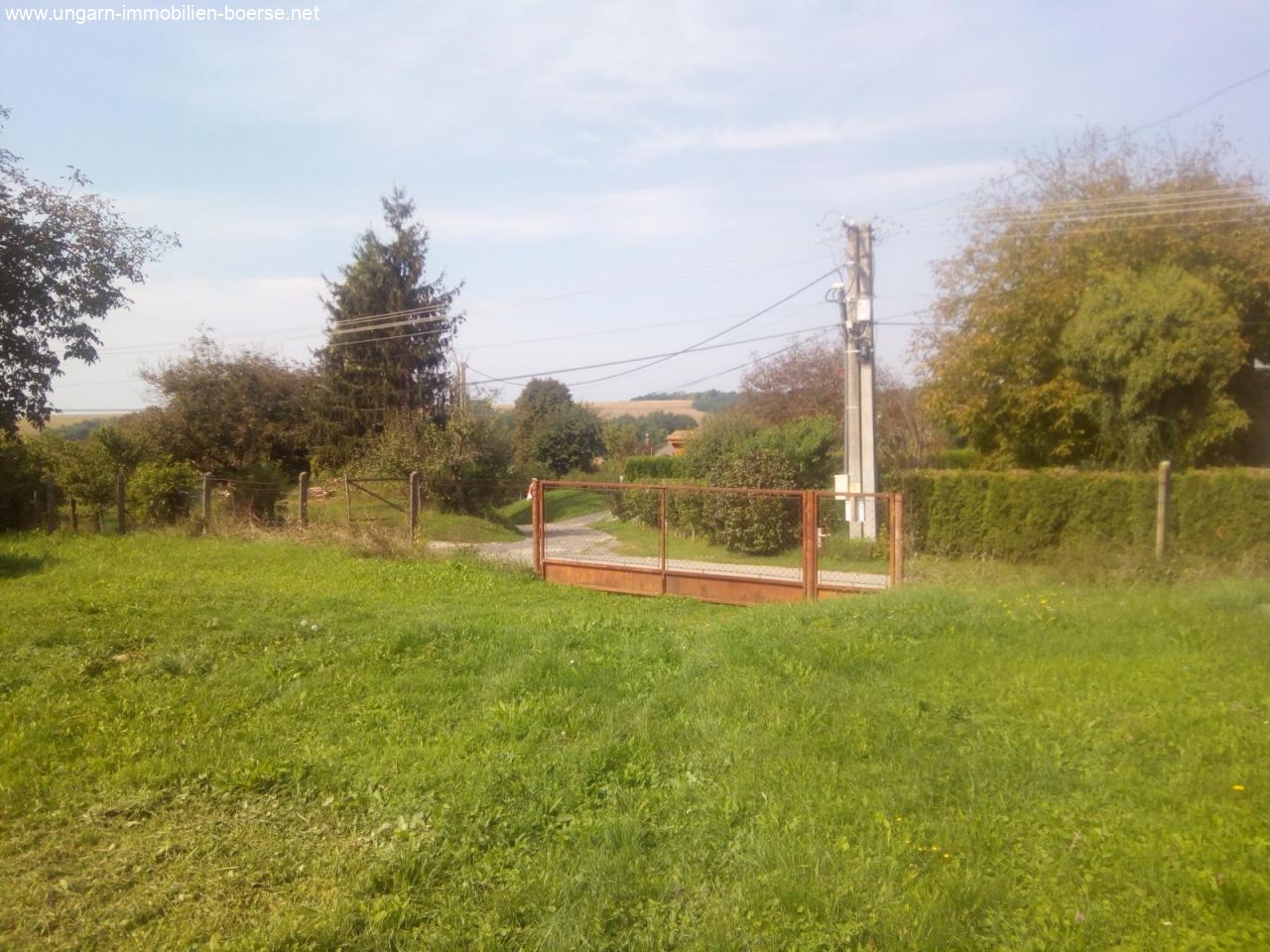 Ausblick über die Straße