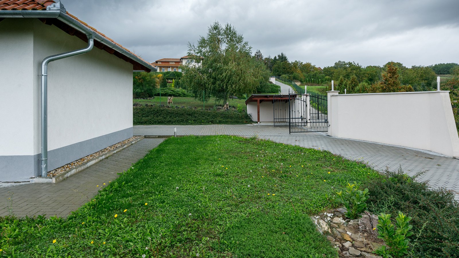 Garten, Zufahrt