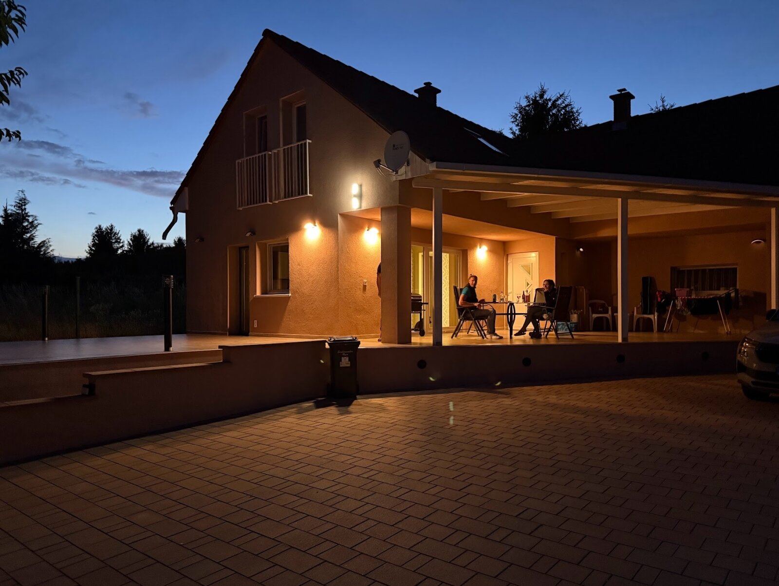 Ansicht abends