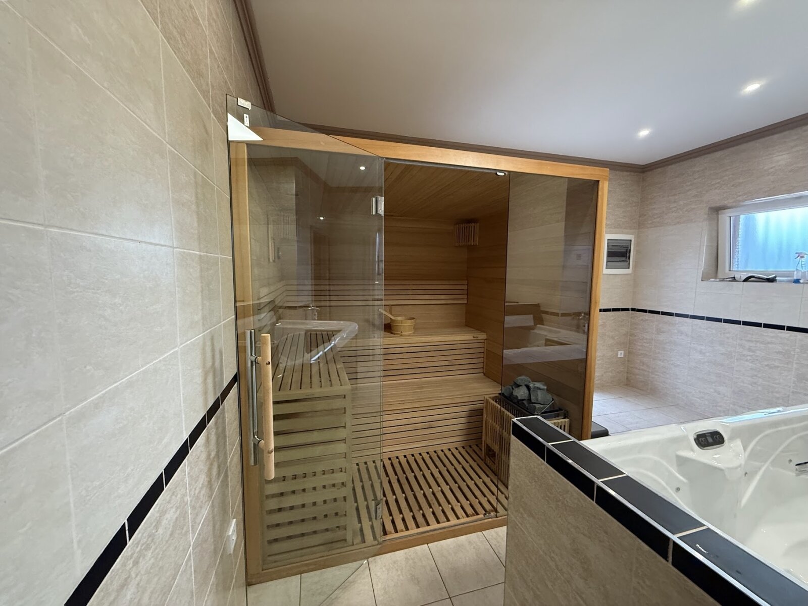 Finnische Sauna