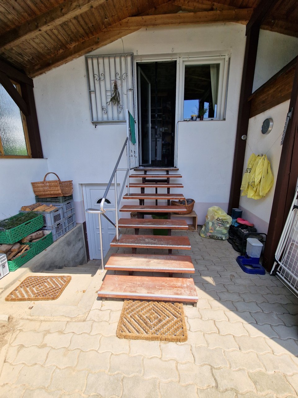 Küchenausgang Garten