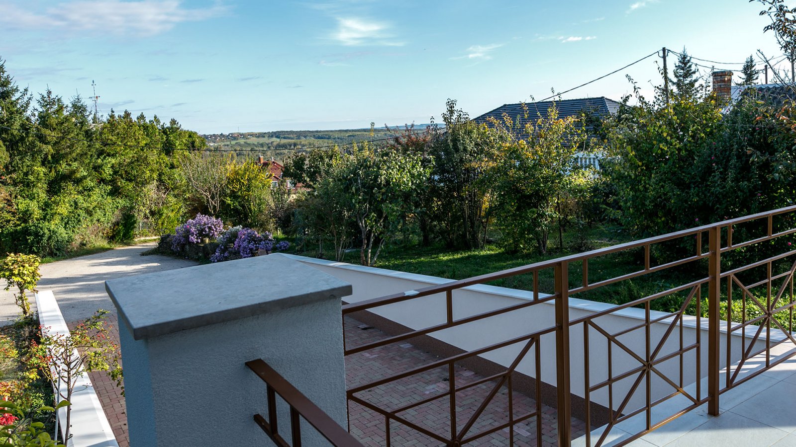 Blick von der Terrasse