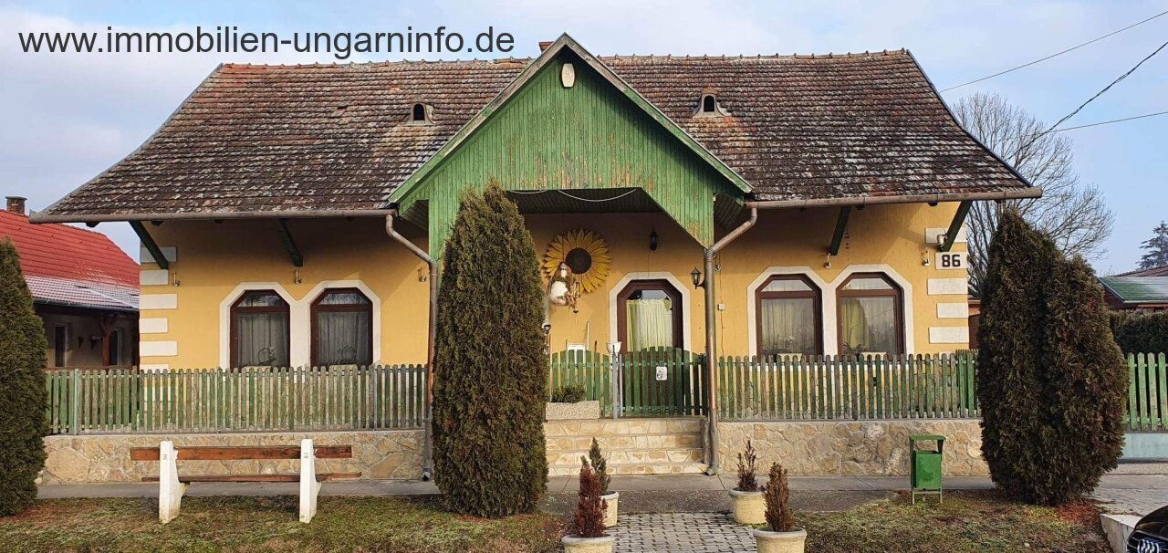 Somogy Megye: Einfamilienhaus zu verkaufen im Komitat Somogy, südlich des Plattensees 