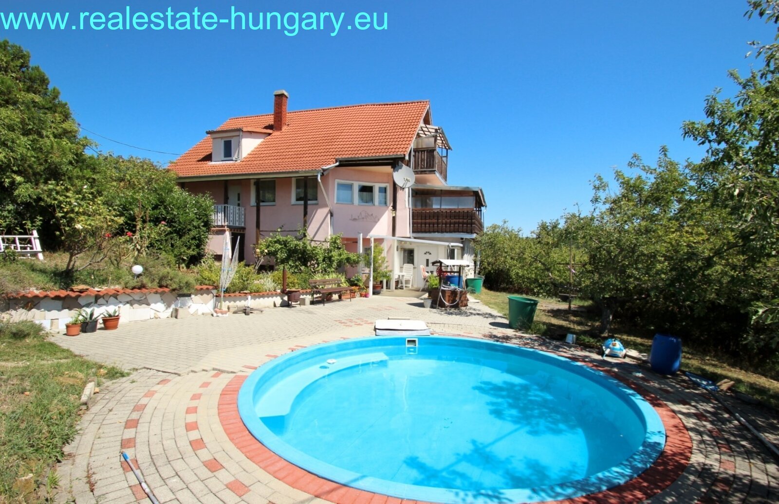 Cserszegtomaj: Wohnhaus am Balatonnordufer 