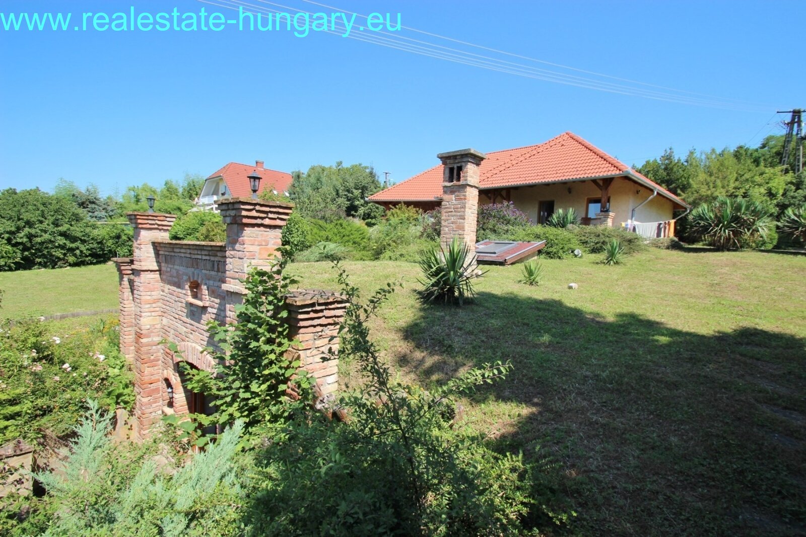 Cserszegtomaj: Bungalow am Nordufer mit Balatonblick 