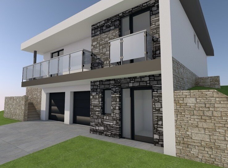 Héviz: Építés alatt álló családi ház csodálatos panorámával 