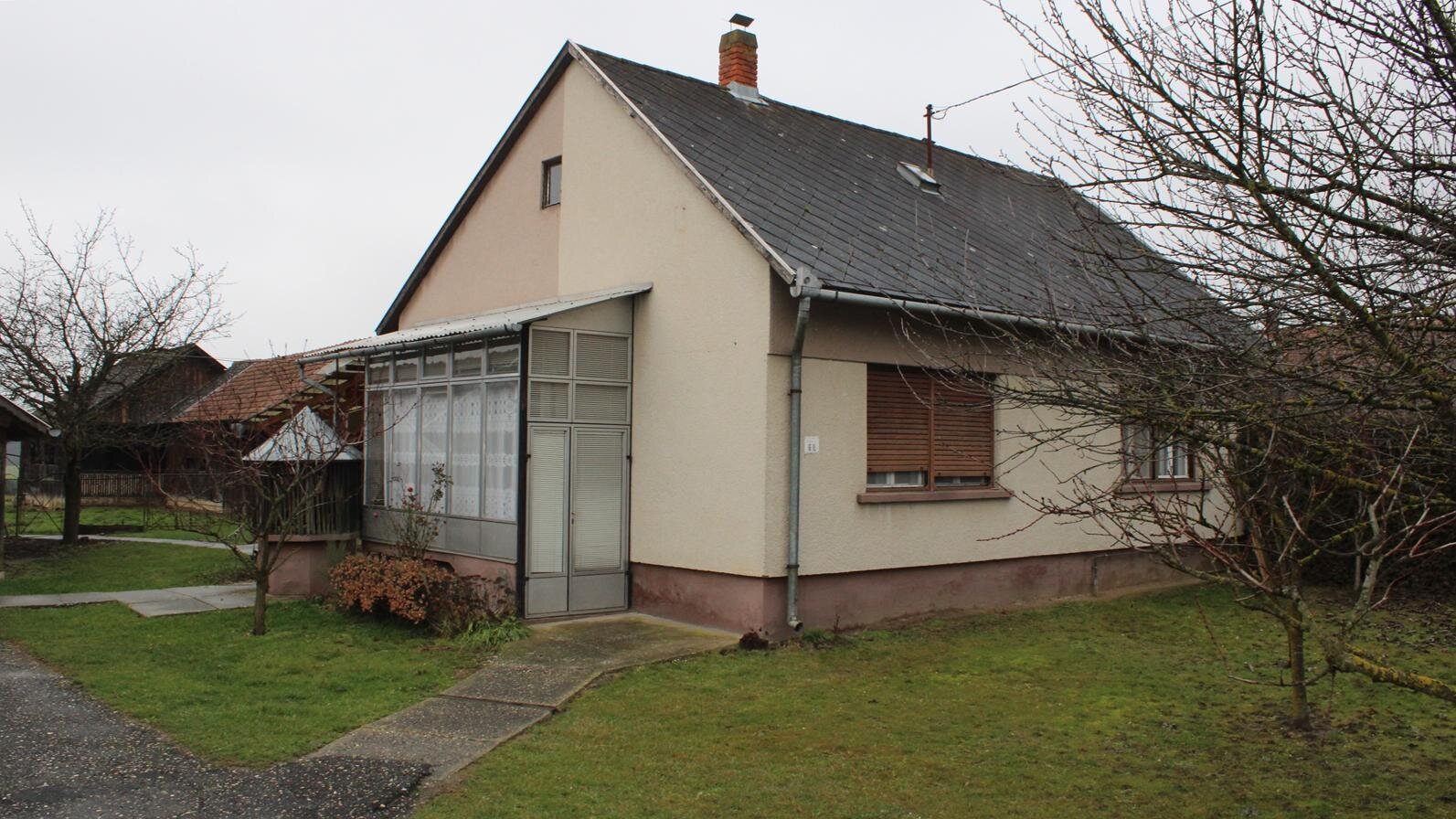 Komitat Zala: Ideal für Selbstversorger, Einfamilienhaus bei Lenti 