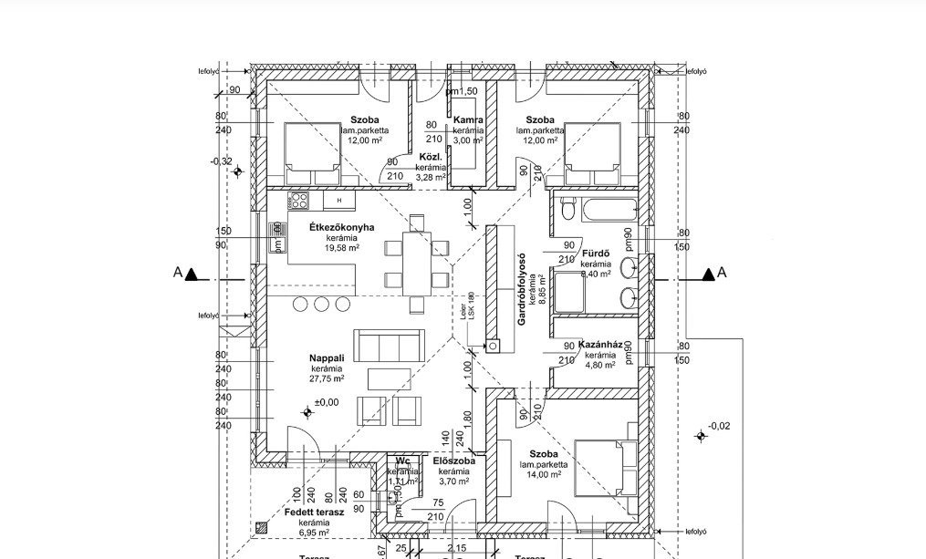 Intelligente Grundrissgestaltung mit optimaler Zonierung von Wohn-, Schlaf- und Nassbereichen