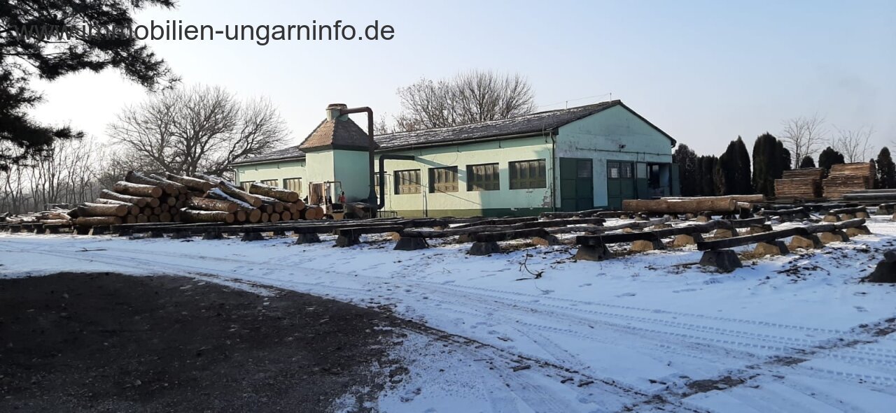 Somogy Megye - Balaton: Sägewerk südlich des Plattensees zu verkaufen Somogy Megye - Balaton: Sägewerk südlich des Plattensees zu verkaufen