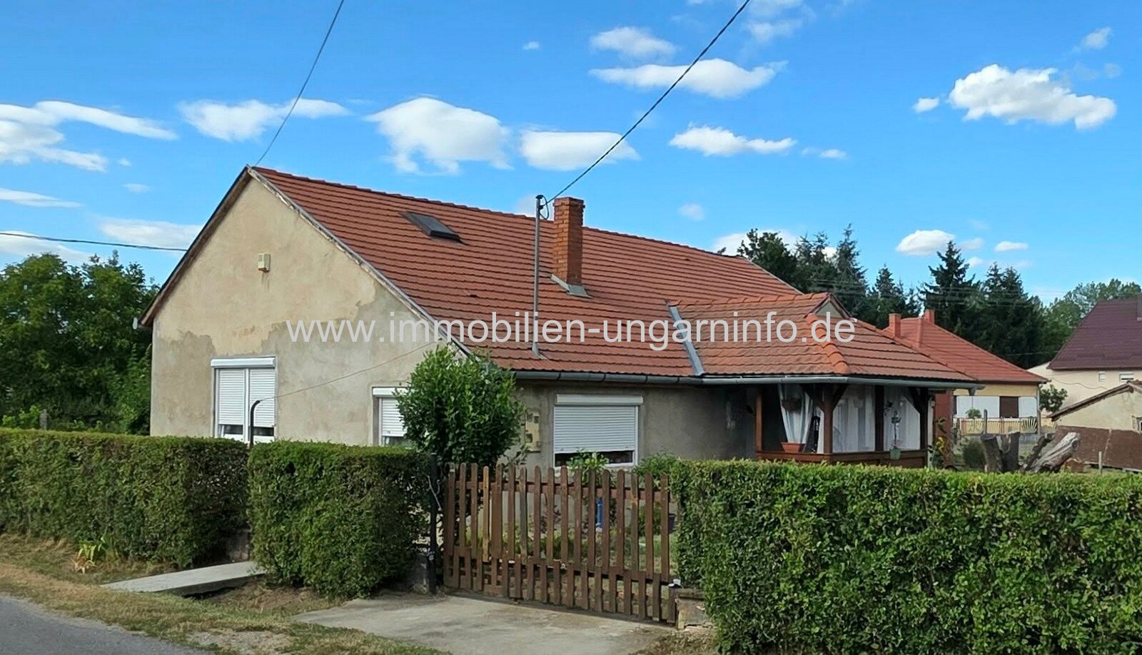 Somogy Vármegye: In Somogy, in Somogysárd, steht ein Einfamilienhaus in gutem Zustand zum Verkauf 
