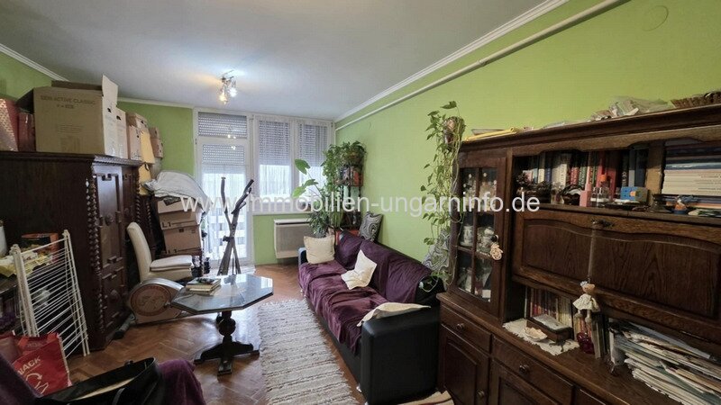 Somogy Vármegye: In Marcali (12 km vom Balaton entfernt) steht eine 2-Zimmer-Wohnung mit Balkon zum Verkauf 