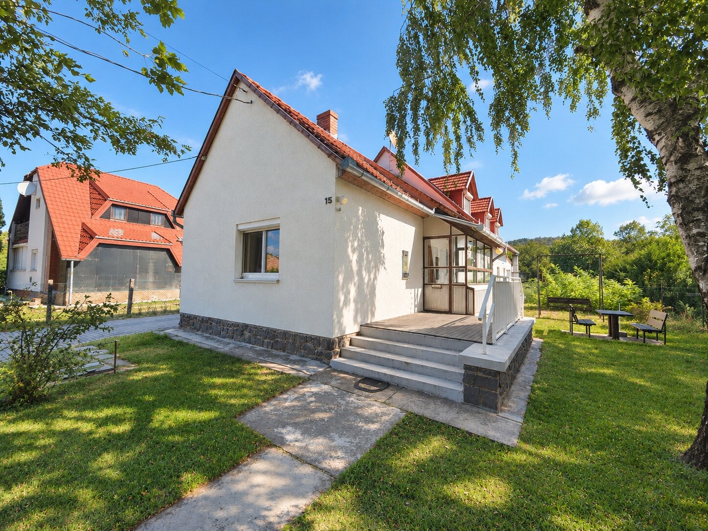 Gyenesdiás: Schönes Zweifamilienhaus in Gyenesdiás 
