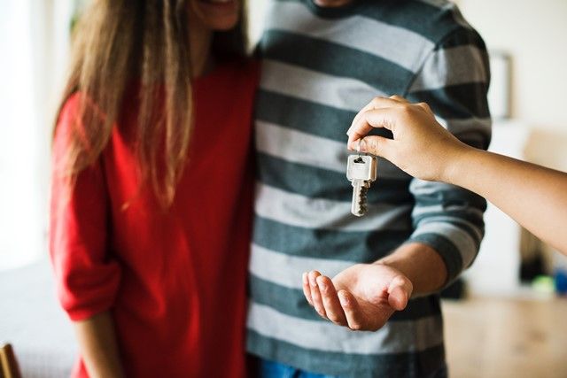 Einzug in eine neue Wohnung